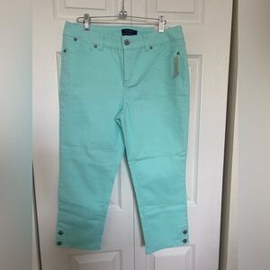 Talbots Blue Ankle Cropped Jeans